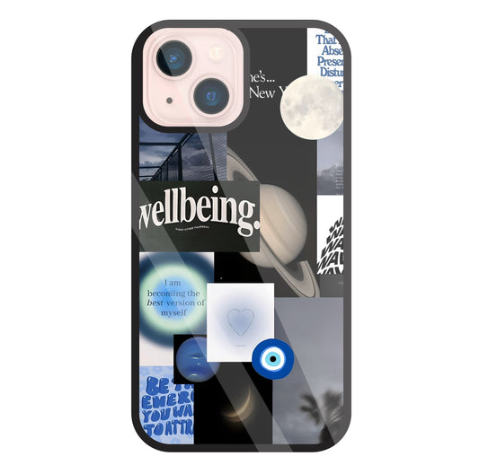 WellBeing Glass Case For Apple iPhone 13 Mini