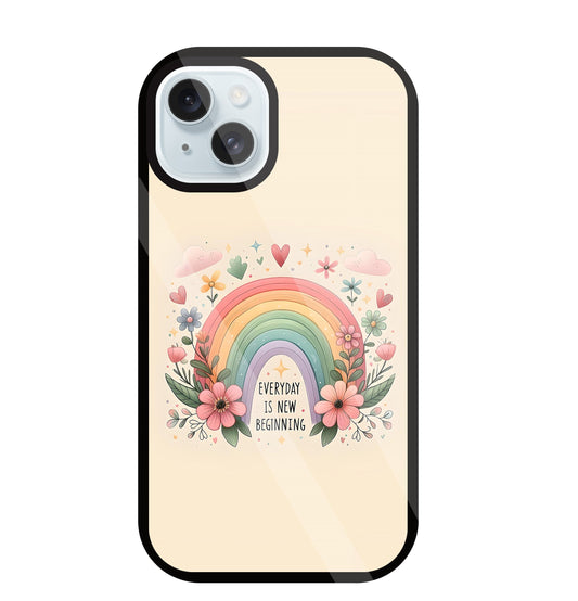 New Beginning Glass Case For Apple iPhone 13