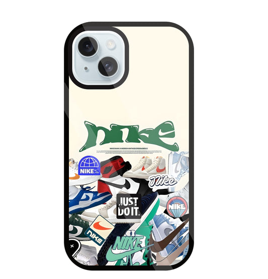 Nike Shoes Glass Case For Apple iPhone 13