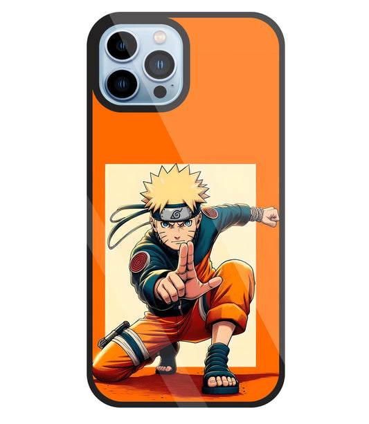 Cute Naruto Glass Case For Apple iPhone 13 Pro