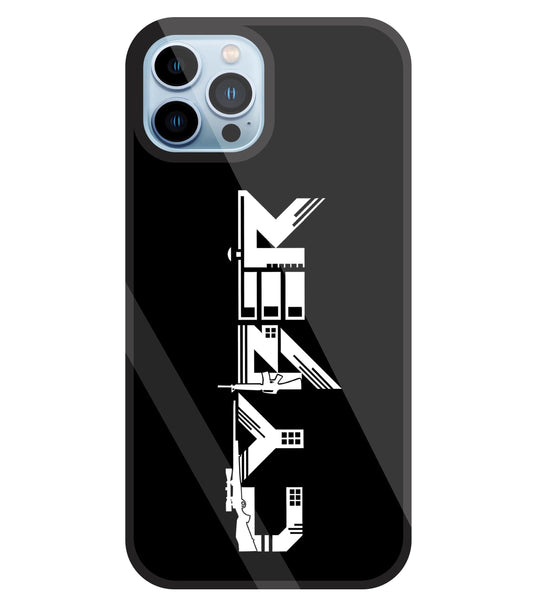 Cyber Gun Glass Case For Apple iPhone 13 Pro