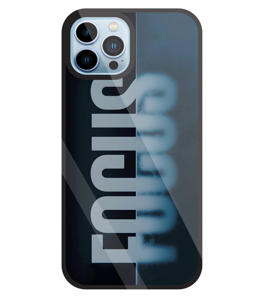 Focus Mirror Glass Case For Apple iPhone 13 Pro