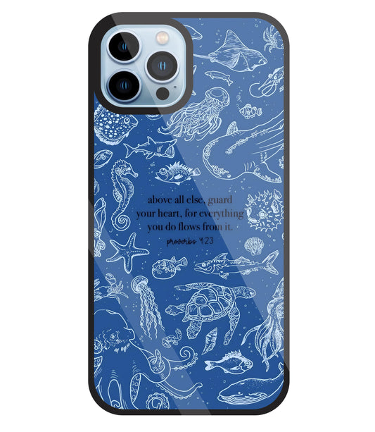 For Everything Glass Case For Apple iPhone 13 Pro