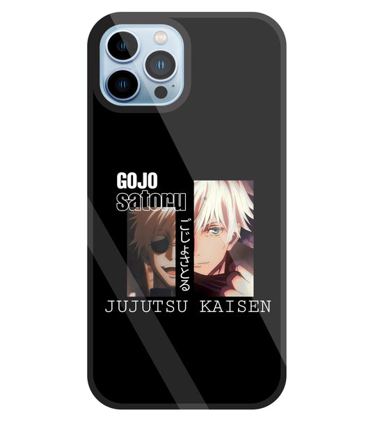 Gojo And Kaisen Glass Case For Apple iPhone 13 Pro