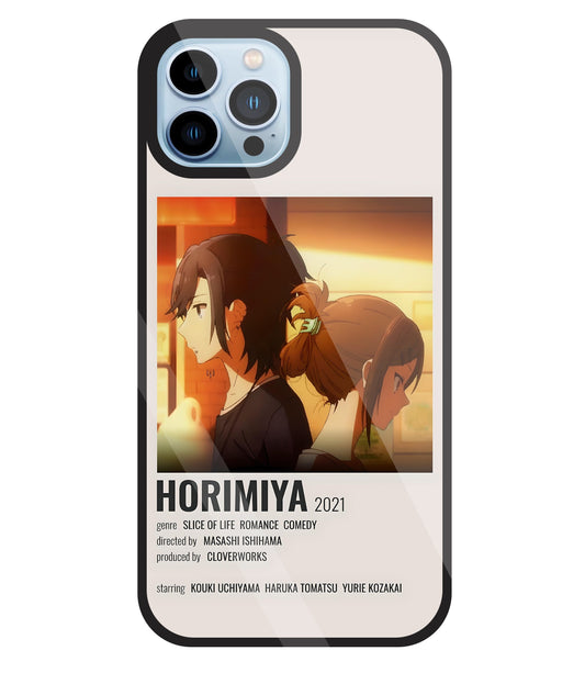 Horimiya Glass Case For Apple iPhone 13 Pro