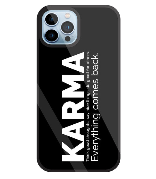 Karma Glass Case For Apple iPhone 13 Pro