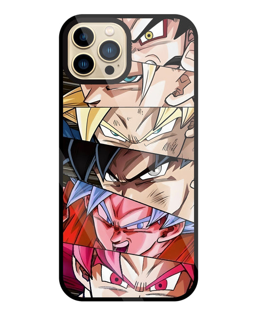 All Super Saiyan Glass Case For Apple iPhone 13 Pro Max