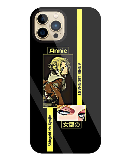 Annie Attack on Titan  Glass Case For Apple iPhone 13 Pro Max