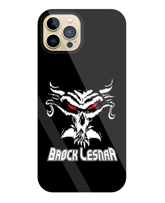 Brock Lesnar WWE Glass Case For Apple iPhone 13 Pro Max