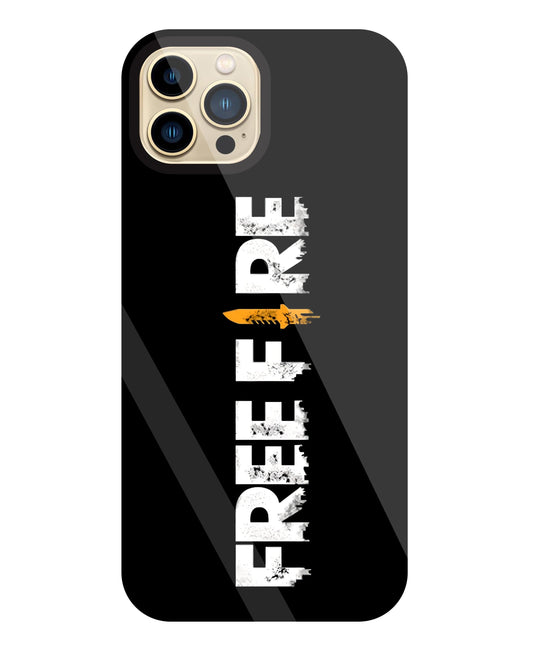 Free Fire Glass Case For Apple iPhone 13 Pro Max