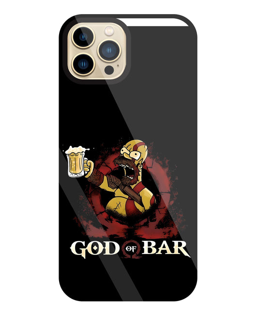 God Of Bar Glass Case For Apple iPhone 13 Pro Max