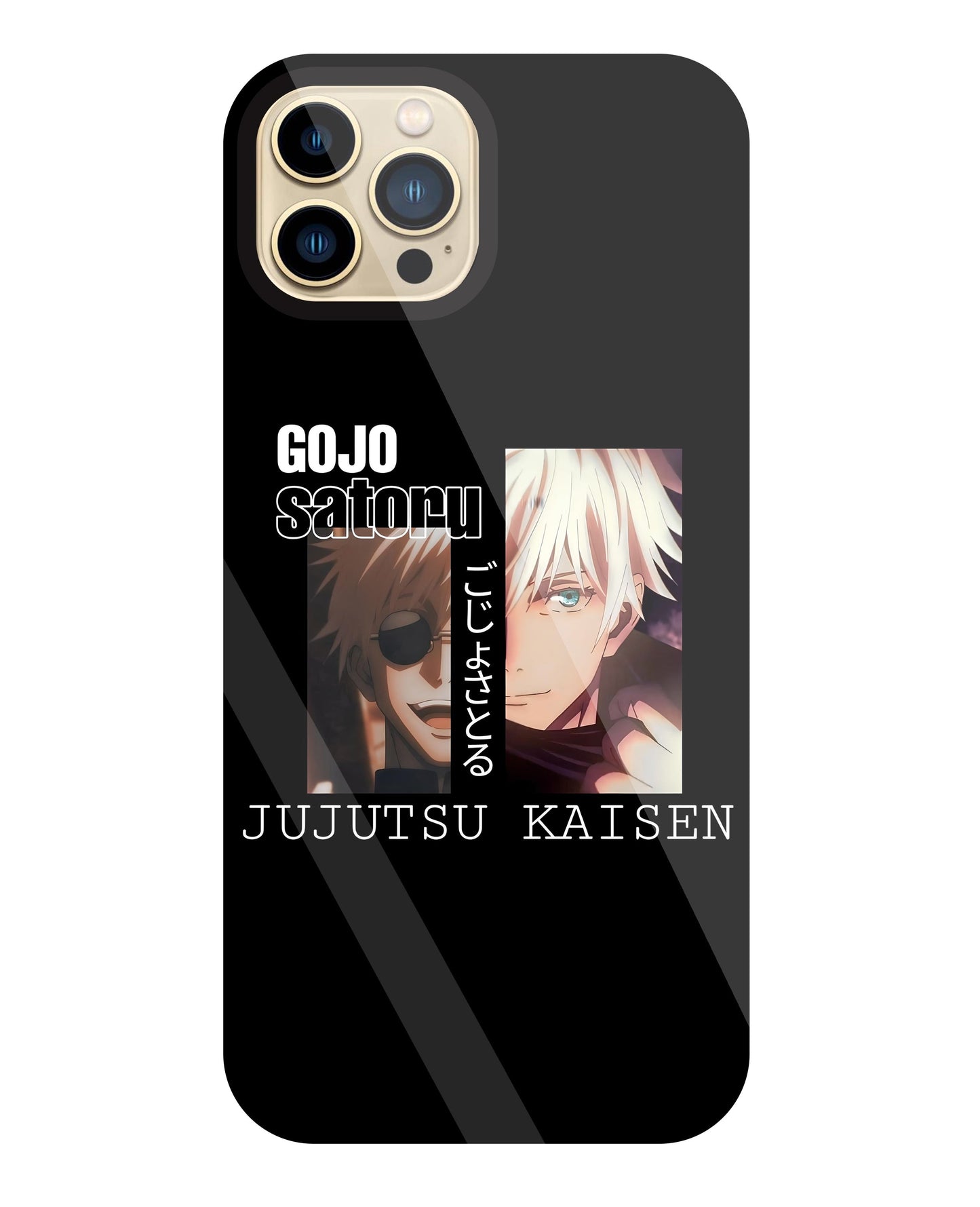 Gojo And Kaisen Glass Case For Apple iPhone 13 Pro Max