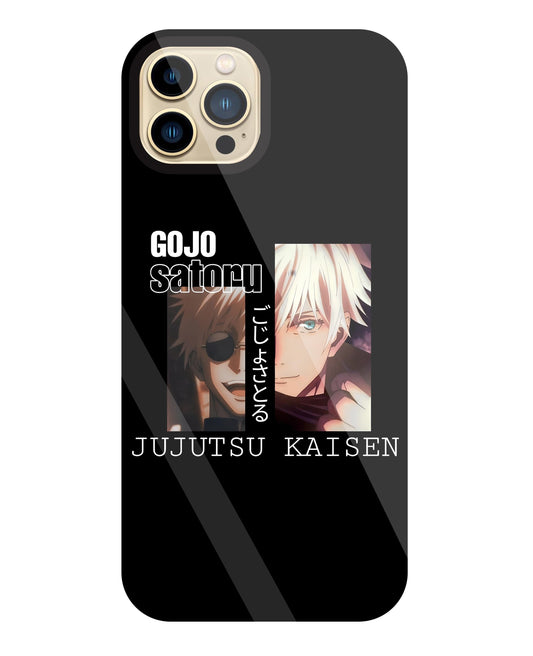 Gojo And Kaisen Glass Case For Apple iPhone 13 Pro Max