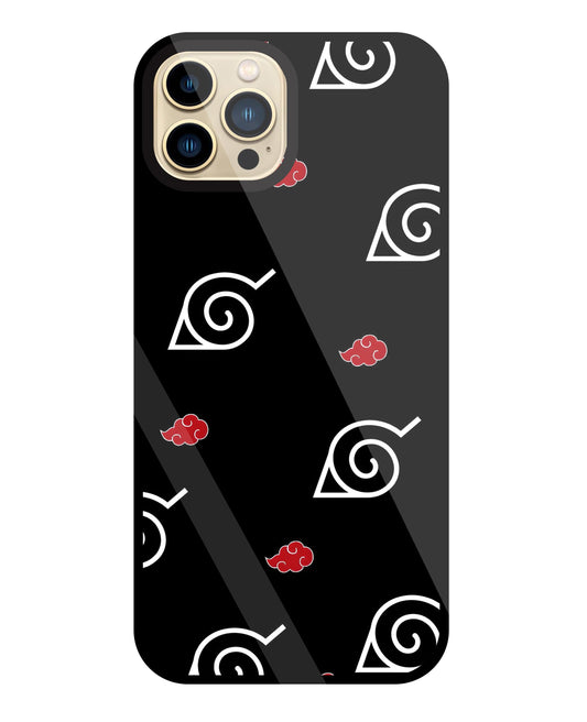 Itachi sharigan Sign Glass Case For Apple iPhone 13 Pro Max