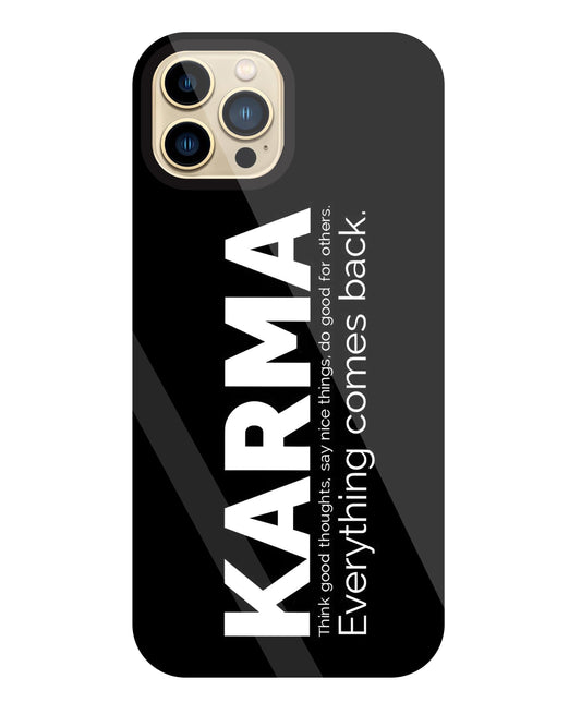 Karma Glass Case For Apple iPhone 13 Pro Max