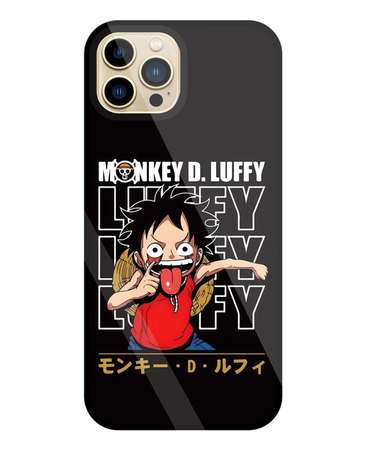 Monkey D Glass Case For Apple iPhone 13 Pro Max