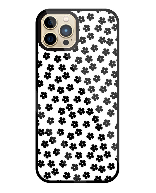 Multiple Daisy flowers Glass Case For Apple iPhone 13 Pro Max