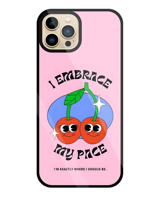 My Pace Glass Case For Apple iPhone 13 Pro Max