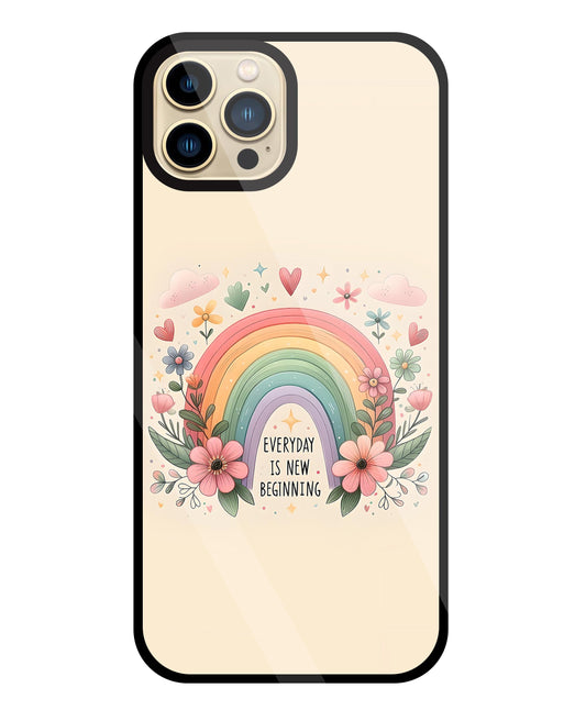 New Beginning Glass Case For Apple iPhone 13 Pro Max