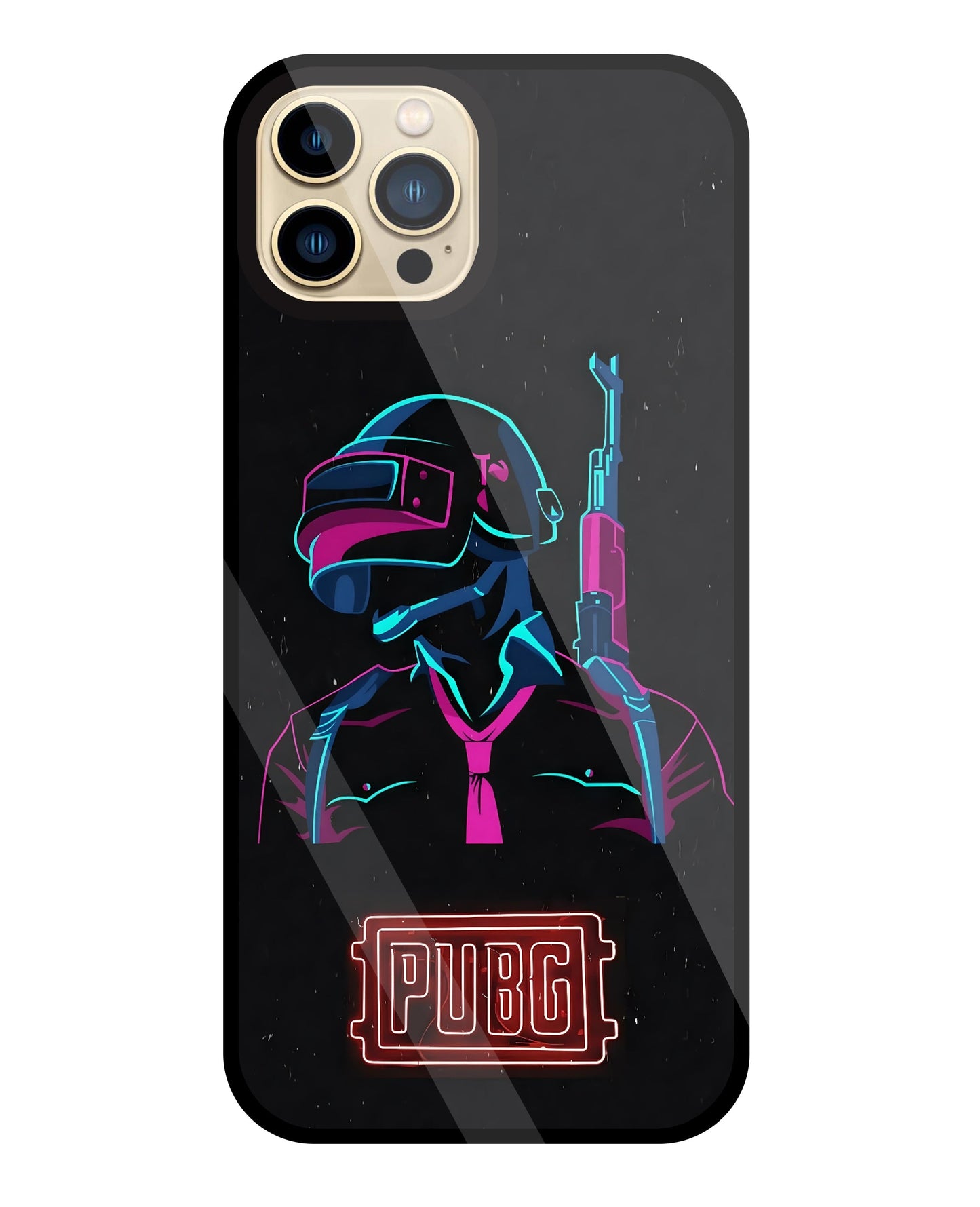 Pubg Glass Case For Apple iPhone 13 Pro Max