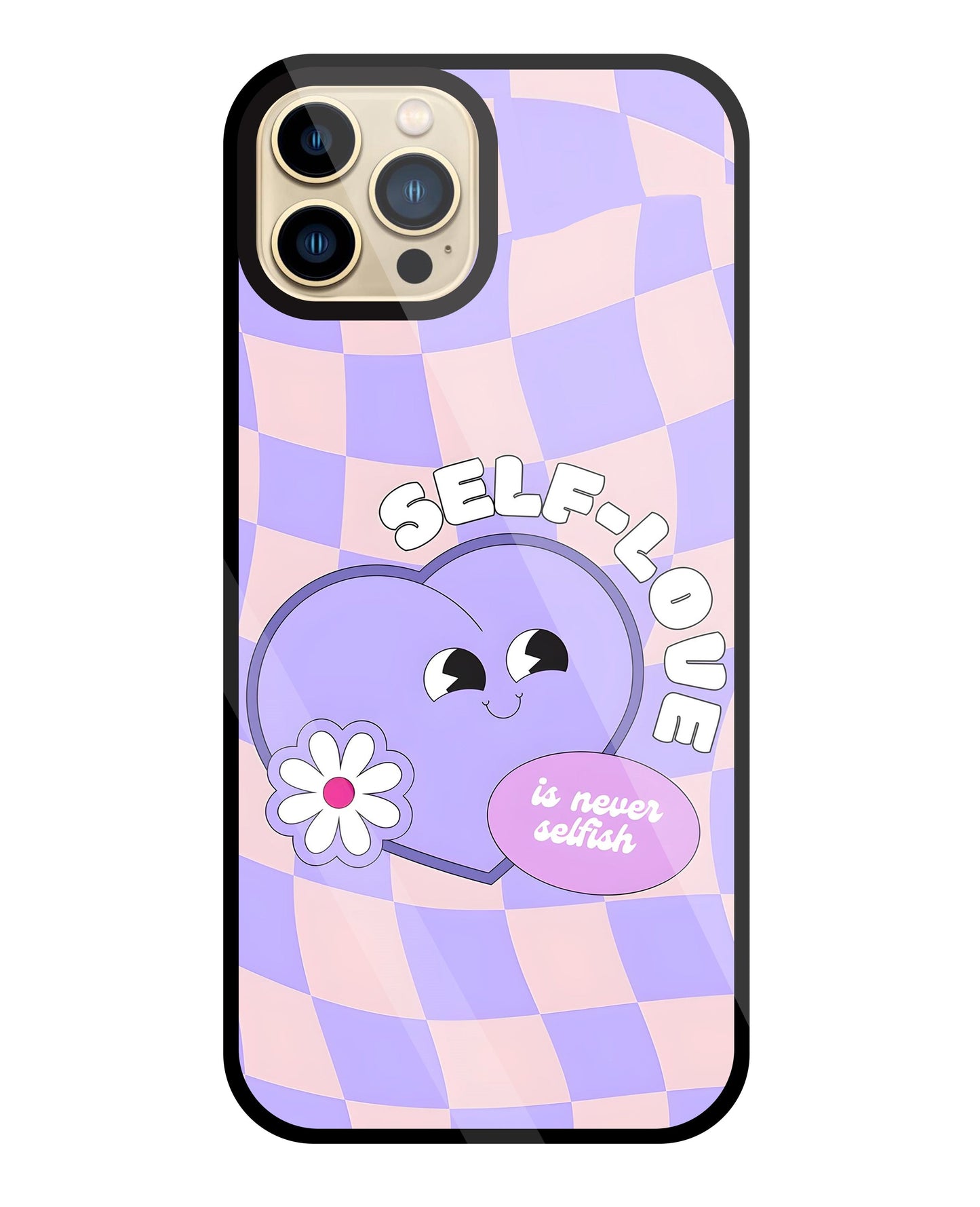 Self Love Glass Case For Apple iPhone 13 Pro Max