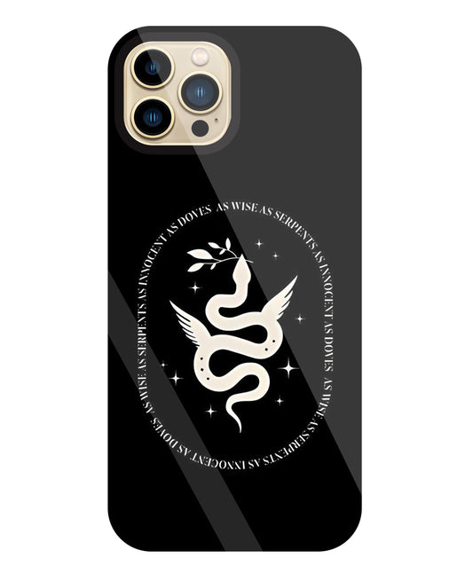 Snakestress Glass Case For Apple iPhone 13 Pro Max