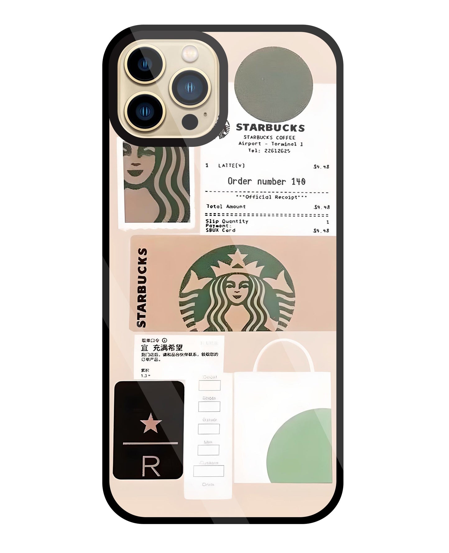 Starbucks Order No Glass Case For Apple iPhone 13 Pro Max