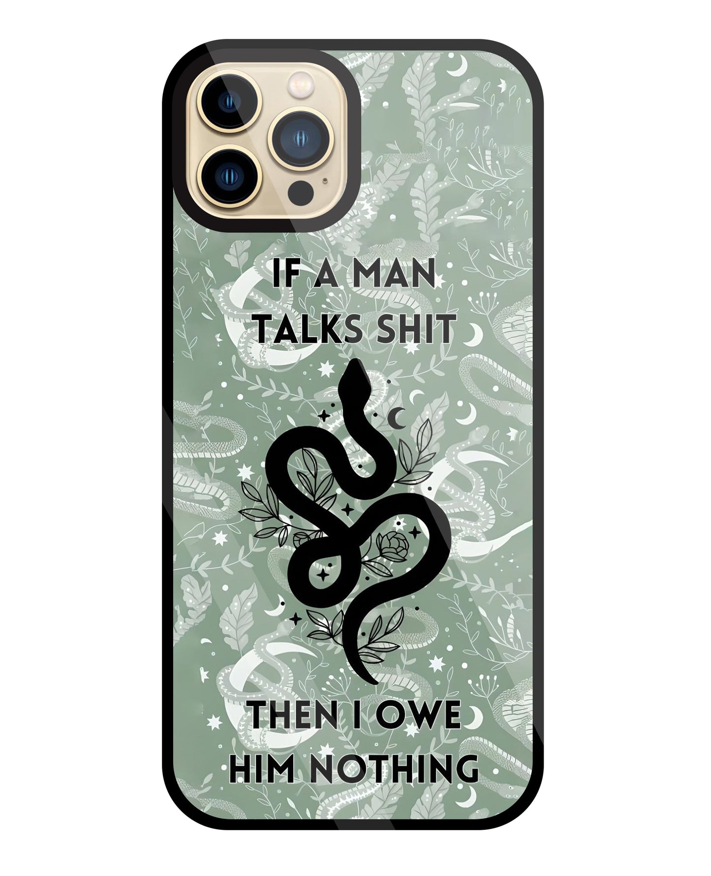Talk Shit Glass Case For Apple iPhone 13 Pro Max
