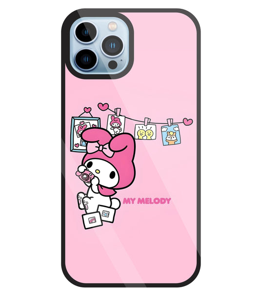 My Melody Glass Case For Apple iPhone 13 Pro