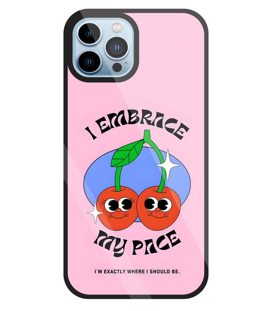 My Pace Glass Case For Apple iPhone 13 Pro