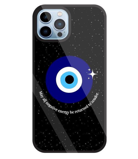 Negative Energy Return Glass Case For Apple iPhone 13 Pro