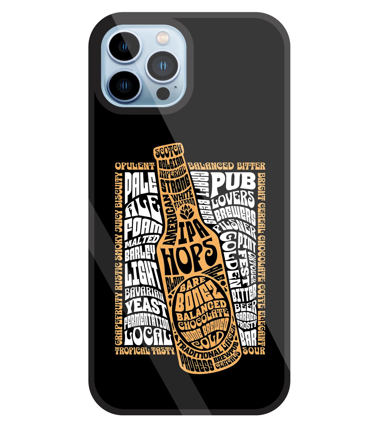 Pub Lover Glass Case For Apple iPhone 13 Pro