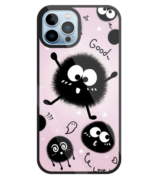 Soot Spirit Glass Case For Apple iPhone 13 Pro