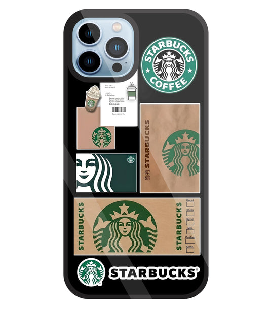 Starbucks 1971 Glass Case For Apple iPhone 13 Pro