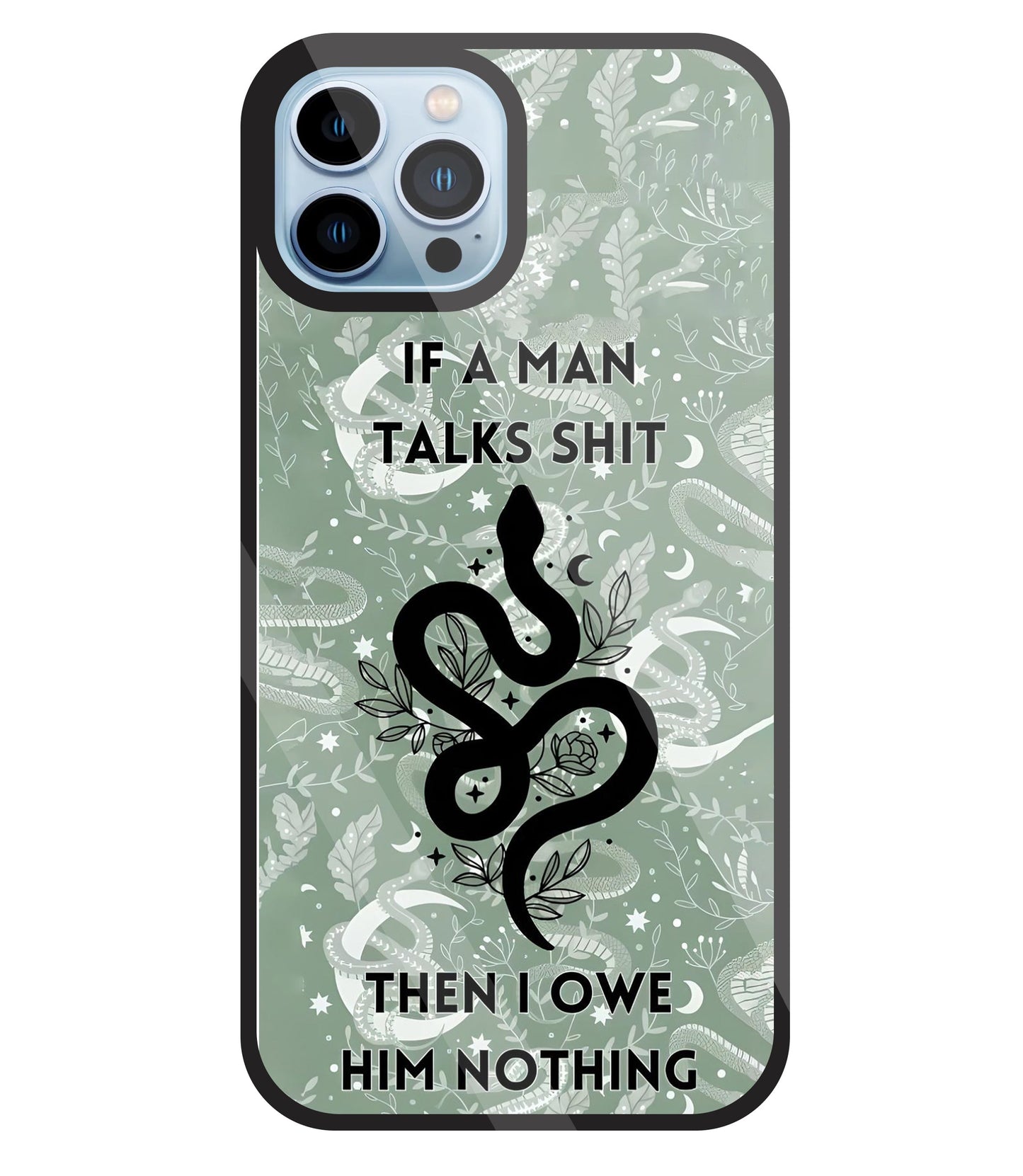 Talk Shit Glass Case For Apple iPhone 13 Pro
