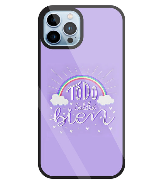 To Do Saldra Bien Glass Case For Apple iPhone 13 Pro