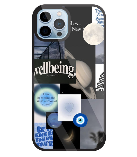 WellBeing Glass Case For Apple iPhone 13 Pro