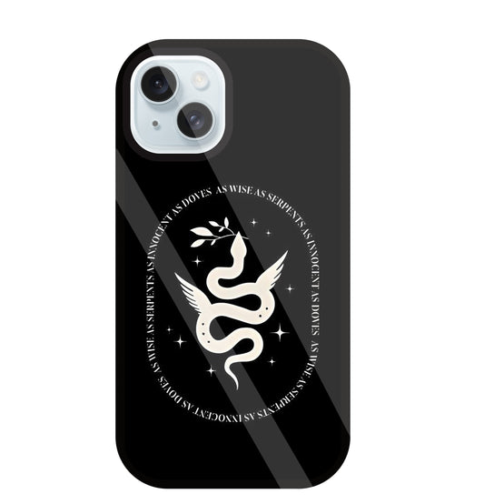 Snakestress Glass Case For Apple iPhone 13