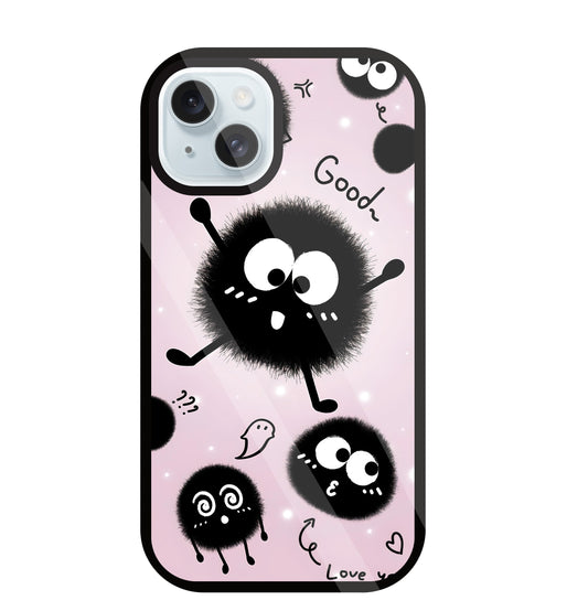 Soot Spirit Glass Case For Apple iPhone 13