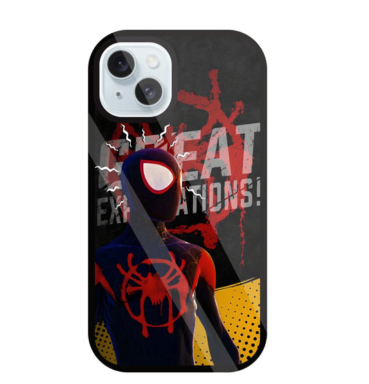 Spidy Sense Glass Case For Apple iPhone 13