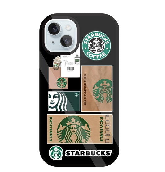 Starbucks 1971 Glass Case For Apple iPhone 13