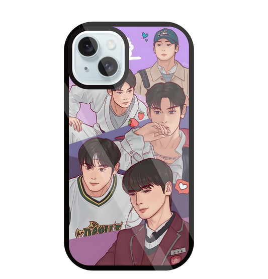 Ture Beauty K Drama Glass Case For Apple iPhone 13