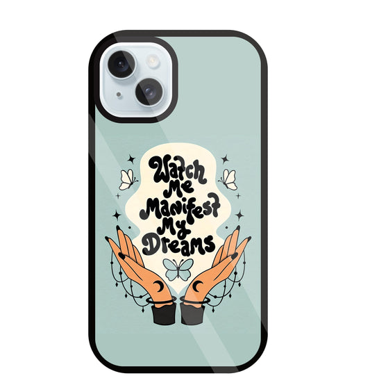 Watch Me Dream Glass Case For Apple iPhone 13