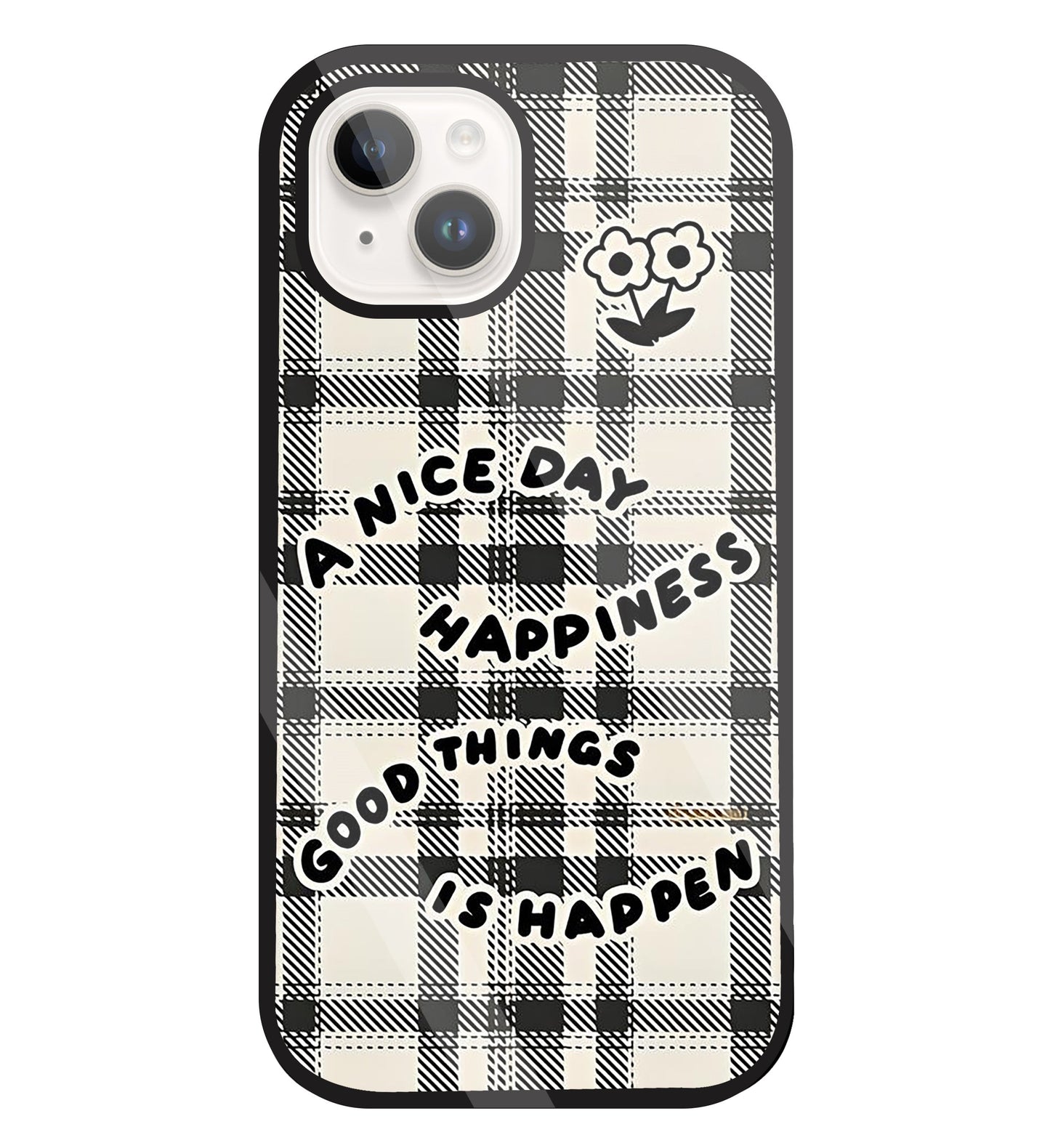 A Nice Day Glass Case For Apple iPhone 15
