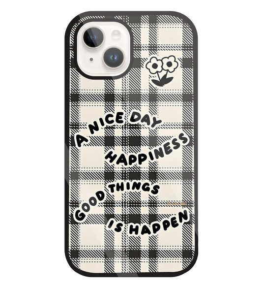 A Nice Day Glass Case For Apple iPhone 15