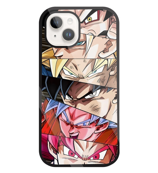All Super Saiyan Glass Case For Apple iPhone 15