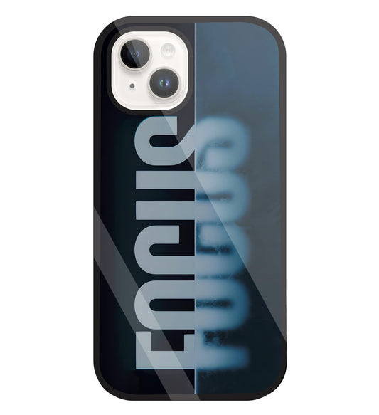 Focus Mirror Glass Case For Apple iPhone 15