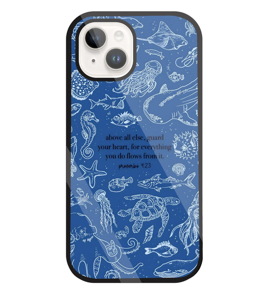 For Everything Glass Case For Apple iPhone 15