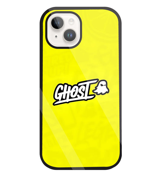 Ghost Lemon Glass Case For Apple iPhone 15