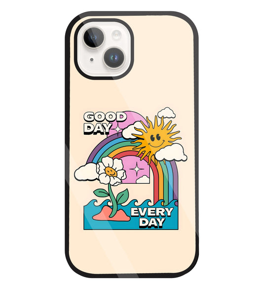Good Day Every Day Glass Case For Apple iPhone 15
